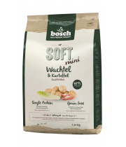 bosch MINI SOFT+ Quail & Potato (putpelė) 2.5kg